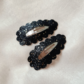 Sparkly Glitter - Black Gold