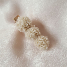 Pompom Line - Beige