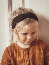 Haarband Soft Suedine 'Chocolate'