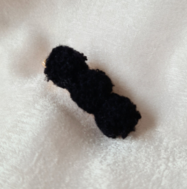 Pompom Line - Black