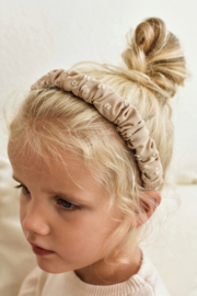 Haarband Ruffle 'Dotted Beige'