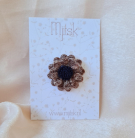 Anti Slip - Flowerbomb Brown