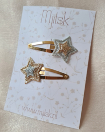 Double Stars - Silver/ Gold
