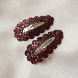 Sparkly Glitter - Bordeaux