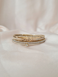 Armband - Gold Infinity