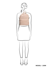 Rib Rugzak met naam - Beige