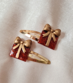 Cadeau Clips - Red Gold