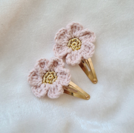 Knitted Flowers - Soft Pink