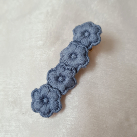Flowers - Jeans Blue