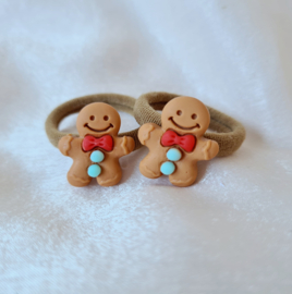 Elastiekjes -  Gingerbread Man 02