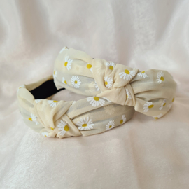 Haarband Knot - Daisy Cream