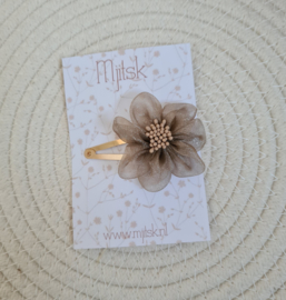 Flower Special - Shiny Taupe