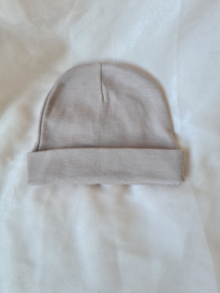 Newborn Mutsje met naam - Taupe