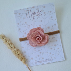 Elastiekje Rose Warm Pink