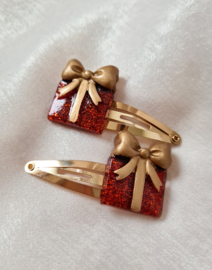 Cadeau Clips - Red Gold