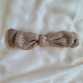 Haarbandje Knit Design - Taupe