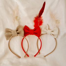 Diadeem Jute Strik - Ecru