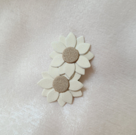 Mini Flowery - Ecru