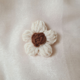 Wool Daisy - Beige
