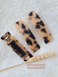 Haarclip Jade Leopard