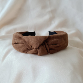 Haarband Soft Suedine 'Camel'
