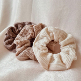 Soft Scrunchie - Brown