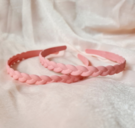 Diadeem Braided Candy - Pink