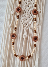 Kinderketting Madelief - Brown