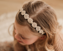 Diadeem Flowers Khaki