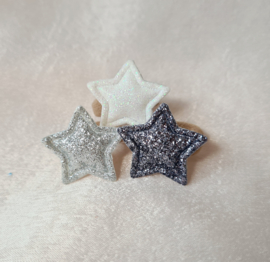 Haarelastiekjes Glitter Stars - Cool