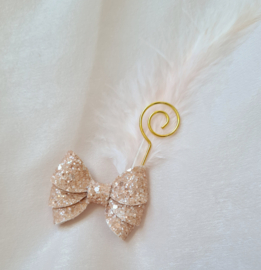 Sint Strik 02 (antislip) -  Champagne Glitter