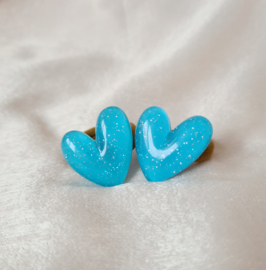 Luv You - Glitter Blue
