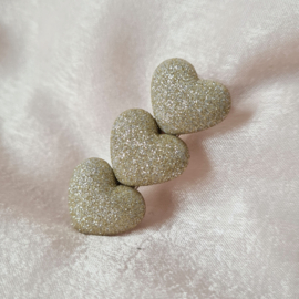 Hearts - Glitter Gold