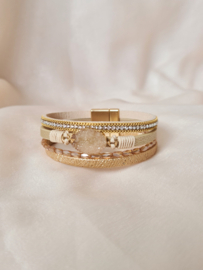 Armband - Stoned Beige