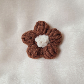 Wool Daisy - Chocolate