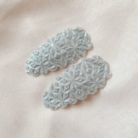 Glitter Pattern - Zilver