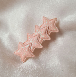 Glitter Stars - Pink