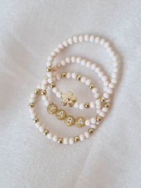 Schoencadeautje - Armbandje Warm White