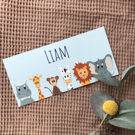 Geboortekaartje Liam
