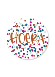 Stickers - Hoera najaar