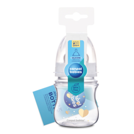 Canpol Babies NEWBORN BABY (beige) Easy Start Anti-Koliek babyfles 0m+, 120 ml