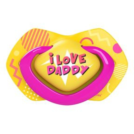 Canpol Babies Neon Love fopspenen 2 st. set
