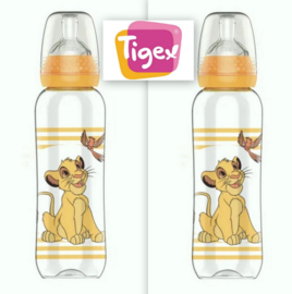 Tigex | babyfles set van 2 |  2 x 330 ml |  Disney Bambi, Simba Lion | 6m+ | KORTING |