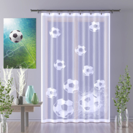 Wisan Negro jacquard vitrage Vice Versa -150 x 250cm,  Jacquard paneelgordijn,  gordijn curtains Wit-