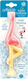 Dr. Brown's |  flamingoborstel | 1-4 jaar |