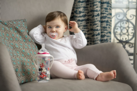 Tigex fopspen, 2 stuks, Disney baby- Minnie- roze