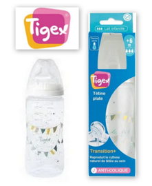 Tigex |  Transition + flesje| 6+  maanden |  300 ml |