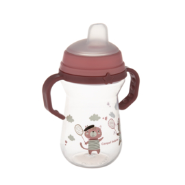 CanpolBabies |  babybeker  met siliconen tuit |  First Cup 250ml  | BONJOUR PARIS