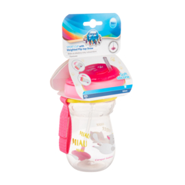 Canpol Baby |  Sport Cup |  met Flip-top verzwaard rietje  | 350ml