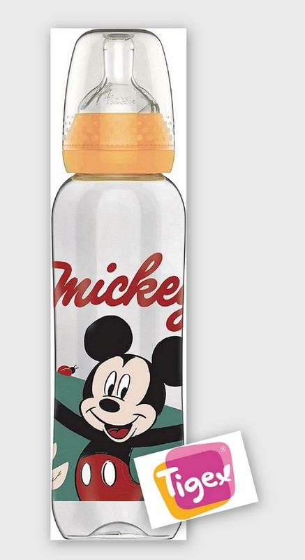 Tigex |  MICKEY |  babyfles |330 ml  | 6+m |
